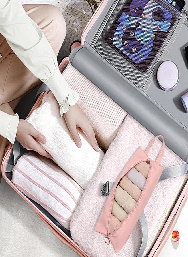 XIBO Folding Travel Storage Bag Packing Cubes for Underwear Storage,Luggage and Backpack Organizer, Clothes Organizer Pouch, Portable Toiletry Bag for Women. - Image 3